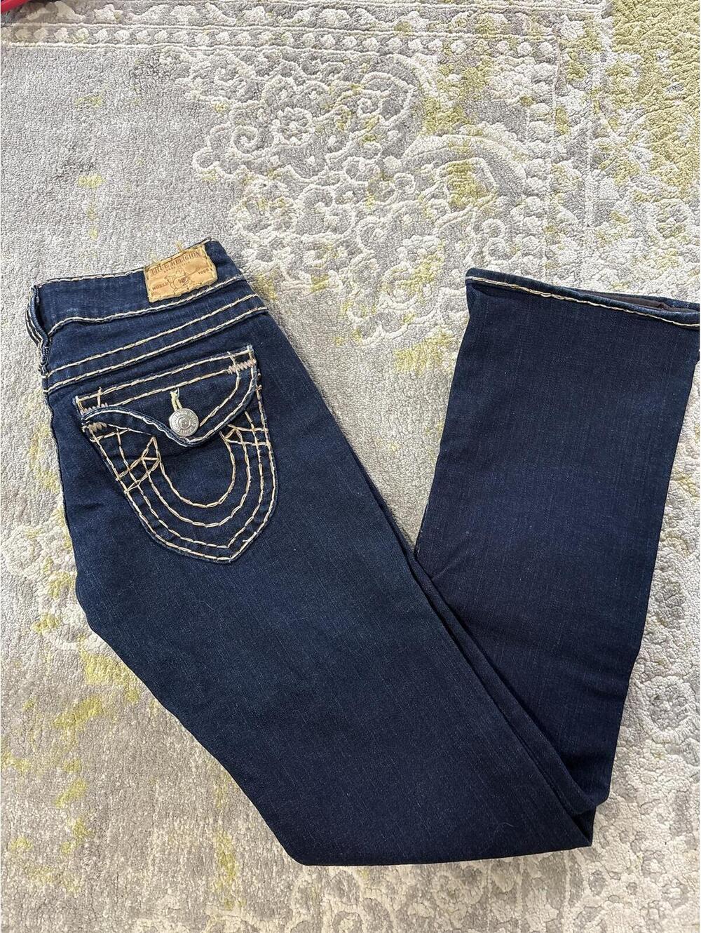 True religion super T denim 28 nwot Y2K low rise vintage